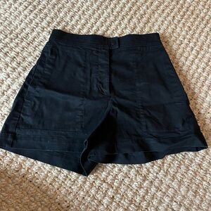 Wilfred black mini shorts